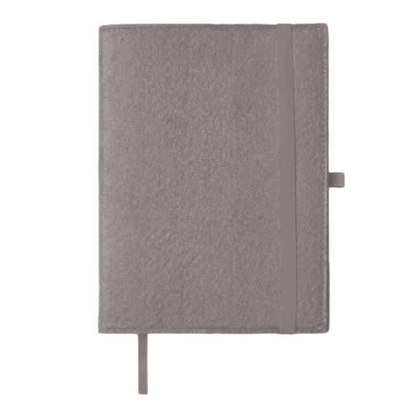 Felt Cover With Refillable Journal Notebook 6.5" X 8.7" Thumbnail