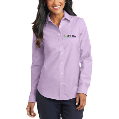 L658 - Women's SuperPro Oxford Shirt Thumbnail