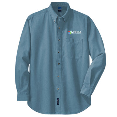 SP10 - Long Sleeve Value Denim Shirt Thumbnail
