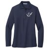 Ladies Long Sleeve Silk Touch™ Polo Thumbnail