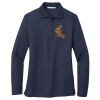 Ladies Long Sleeve Silk Touch™ Polo Thumbnail