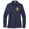 Ladies Long Sleeve Silk Touch™ Polo Thumbnail