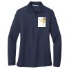 Ladies Long Sleeve Silk Touch™ Polo Thumbnail