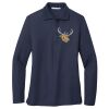 Ladies Long Sleeve Silk Touch™ Polo Thumbnail