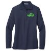 Ladies Long Sleeve Silk Touch™ Polo Thumbnail