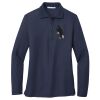 Ladies Long Sleeve Silk Touch™ Polo Thumbnail