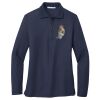 Ladies Long Sleeve Silk Touch™ Polo Thumbnail