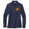 Ladies Long Sleeve Silk Touch™ Polo Thumbnail
