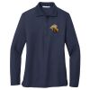 Ladies Long Sleeve Silk Touch™ Polo Thumbnail