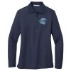 Ladies Long Sleeve Silk Touch™ Polo Thumbnail