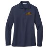 Ladies Long Sleeve Silk Touch™ Polo Thumbnail