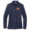 Ladies Long Sleeve Silk Touch™ Polo Thumbnail