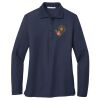 Ladies Long Sleeve Silk Touch™ Polo Thumbnail