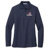 Ladies Long Sleeve Silk Touch™ Polo Thumbnail