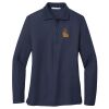 Ladies Long Sleeve Silk Touch™ Polo Thumbnail