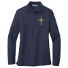 Ladies Long Sleeve Silk Touch™ Polo Thumbnail