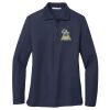 Ladies Long Sleeve Silk Touch™ Polo Thumbnail