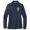 Ladies Long Sleeve Silk Touch™ Polo Thumbnail