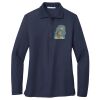 Ladies Long Sleeve Silk Touch™ Polo Thumbnail