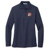 Ladies Long Sleeve Silk Touch™ Polo Thumbnail