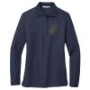 Ladies Long Sleeve Silk Touch™ Polo Thumbnail