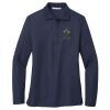 Ladies Long Sleeve Silk Touch™ Polo Thumbnail