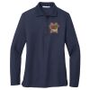 Ladies Long Sleeve Silk Touch™ Polo Thumbnail