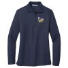 Ladies Long Sleeve Silk Touch™ Polo Thumbnail