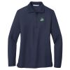 Ladies Long Sleeve Silk Touch™ Polo Thumbnail