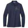 Ladies Long Sleeve Silk Touch™ Polo Thumbnail