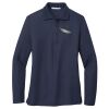Ladies Long Sleeve Silk Touch™ Polo Thumbnail