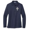 Ladies Long Sleeve Silk Touch™ Polo Thumbnail