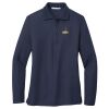 Ladies Long Sleeve Silk Touch™ Polo Thumbnail