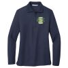 Ladies Long Sleeve Silk Touch™ Polo Thumbnail