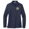 Ladies Long Sleeve Silk Touch™ Polo Thumbnail