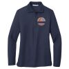 Ladies Long Sleeve Silk Touch™ Polo Thumbnail