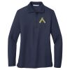 Ladies Long Sleeve Silk Touch™ Polo Thumbnail