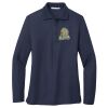 Ladies Long Sleeve Silk Touch™ Polo Thumbnail