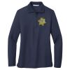 Ladies Long Sleeve Silk Touch™ Polo Thumbnail