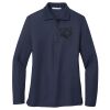 Ladies Long Sleeve Silk Touch™ Polo Thumbnail