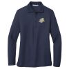 Ladies Long Sleeve Silk Touch™ Polo Thumbnail