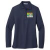 Ladies Long Sleeve Silk Touch™ Polo Thumbnail