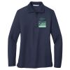 Ladies Long Sleeve Silk Touch™ Polo Thumbnail