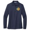 Ladies Long Sleeve Silk Touch™ Polo Thumbnail