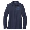 Ladies Long Sleeve Silk Touch™ Polo Thumbnail