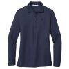 Ladies Long Sleeve Silk Touch™ Polo Thumbnail