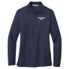 Ladies Long Sleeve Silk Touch™ Polo Thumbnail