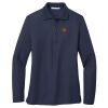 Ladies Long Sleeve Silk Touch™ Polo Thumbnail