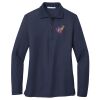 Ladies Long Sleeve Silk Touch™ Polo Thumbnail