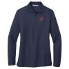 Ladies Long Sleeve Silk Touch™ Polo Thumbnail